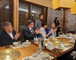 20230419(수)키르기스스탄 인천방문 및 만찬 개최